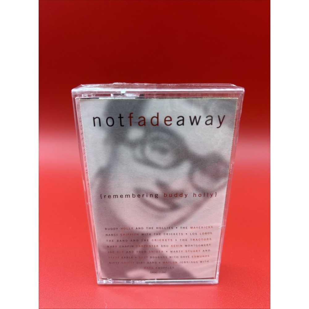 Not Fade Away - Remembering Buddy Holly - Cassette Tape MCA 1996 Waylon Jennings
